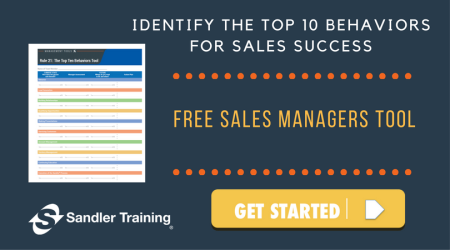 Top 10 Sales Behaviors
Sandler Training Richmond, VA